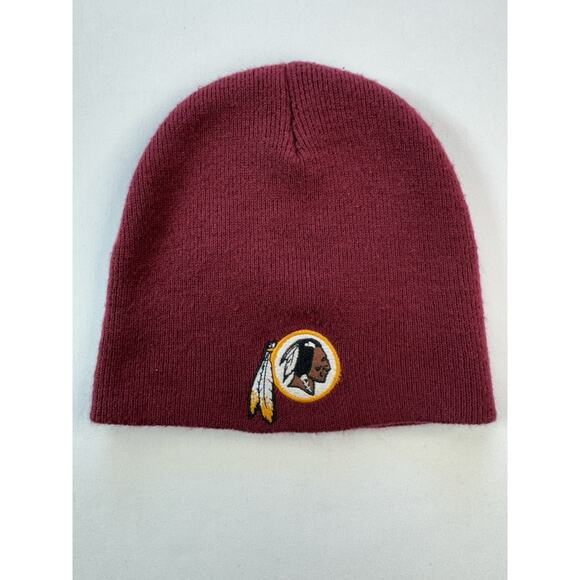 Washington Redskins NFL Classic Red Knit Hat Cap Adult Beanie - Picture 1 of 7